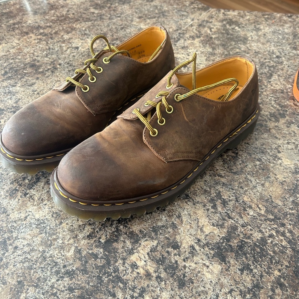 Dr. Martens Dark Brown Men's Oxfords